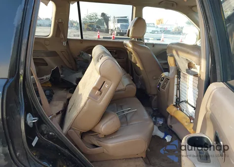 2007 Honda Pilot Ex-L from USA, damaged, VIN 5FNYF28577B030069